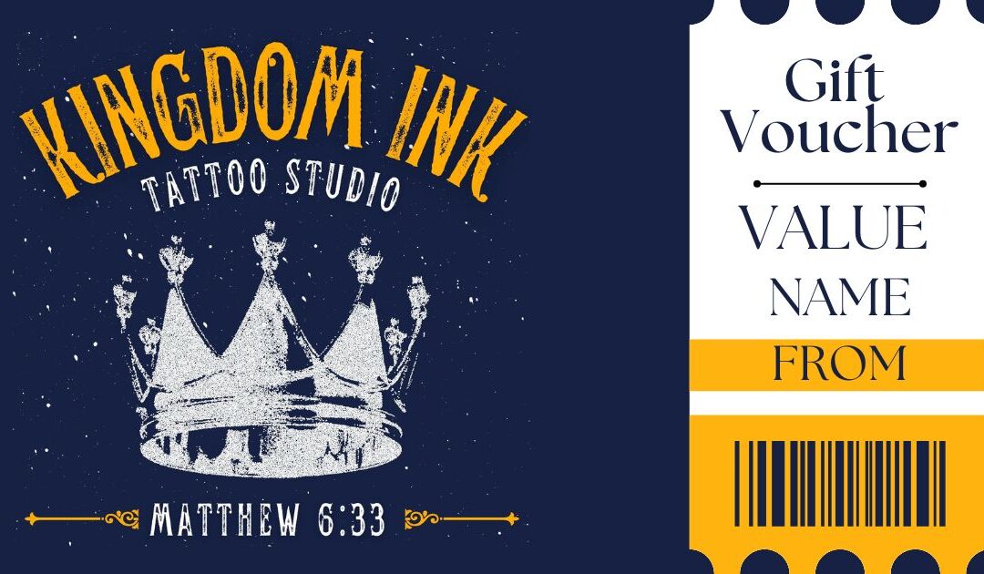 Kingdom Ink Christmas Tattoo Gift Vouchers